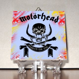 Motorhead Ceramic Tile Logo HQ Heavy Metal 100% Hand Made Mod.3