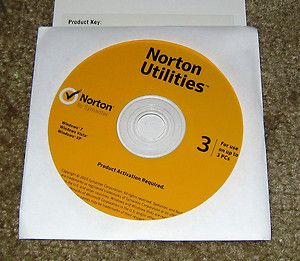   NEW Norton Utilities 15 0 Clean Tune Up sealed CD 3 PCs Retail Version