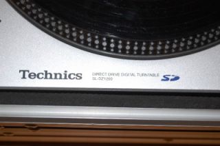 Technics SL DZ1200 CD Turntables Pioneer DJM 400 Odyssey Coffin 