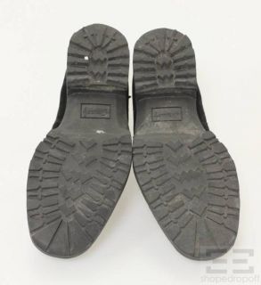 Cesare PACIOTTI Black Suede Mens Ankle Boots Size 8 5