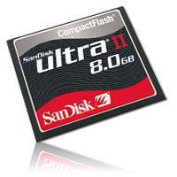 NEW SanDisk Ultra 8GB Compact Flash CF Media Card SDCFH 008G A11