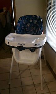 GRACO Easy Chair Easy Care HIGHCHAIR High Chair Baby Recline Parent 
