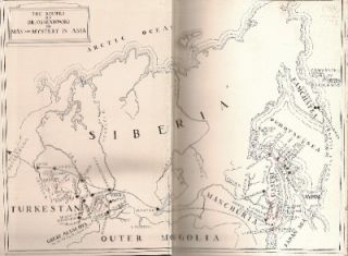 RARE 1924 Russia Siberia Manchuria Mongolia China Kamchatka 