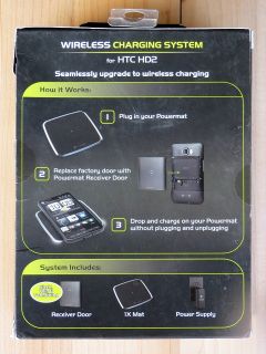 HTC HD2 Power Mat Wireless Charging System New in The Box