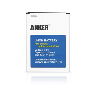 Cell Phone Battery for Samsung Galaxy Note 2 Replaces EB595675LA