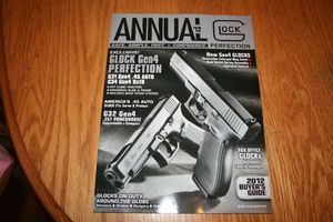 2012 GLOCK ANNUAL W BUYERS GUIDE GEN4S FREE MEDIA MAIL SHIPPING IN THE 
