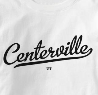Centerville Utah UT Metro White Hometown Sou T Shirt XL