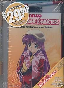 How to Draw Anime Game Characters Illustration Kit HC 1593960689 