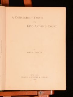   Connecticut Yankee at King Arthurs Court Illustrated by Beard