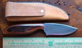 Anza Knife 2012 Backpackers Lightweight Spearpoint High Carbon Steel 