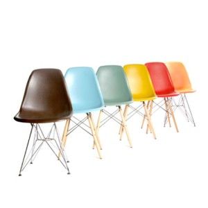 New Mid Century Modern Plastic Eiffel Chair Eames Era
