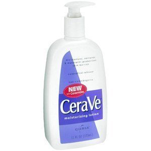CeraVe moisturizing body lotion helps restore damaged skin and keep 