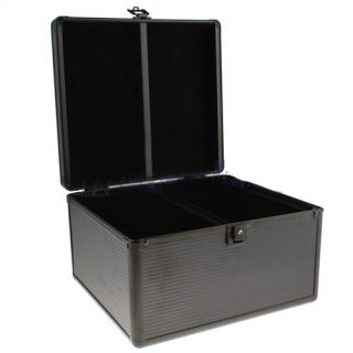   Disc Aluminum like Hard CD DVD Case Bag with Sleeves for Media Storage