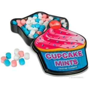 Cupcake Flavored Mints Novelty Candy Tin