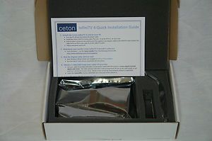 Ceton InfiniTV 4 Quad Tuner PCIe Digital HD NEW