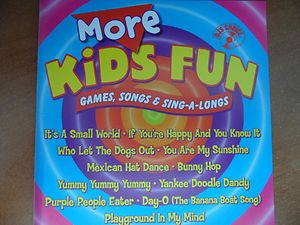 MORE Kids Fun Teacher Resources Classroom Supplies Party CD Music