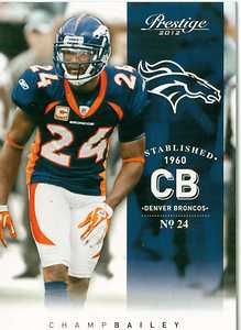 2012 Panini Prestige 58 Champ Bailey Broncos