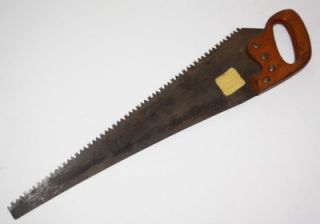   Disston Crosscut One Man Hand Saw with Champion Tooth 24 Blade