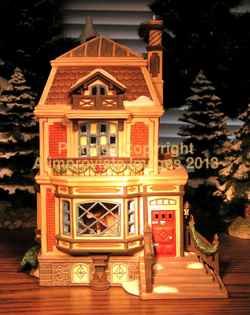 Dickens Village Dept 56 Fred Holiwells House 58492 New Fabulous Mint 