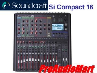   SI Compact 16 Digital Sound Craft 16 Channel Mixing Console New