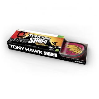Tony Hawk Shred Bundle Xbox 360 Game Skateboard New
