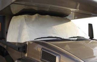 RV Windshield Cover Chevy GMC 73 96 White UV Protect