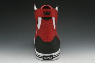 Supra Kids Skytop Sneakers Blk Wht Red Wht S13004Y