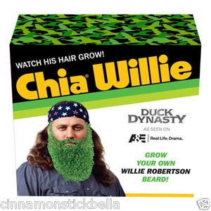 Chia PET DUCK DYNASTY WILLIE ROBERTSON CHIA WILLIE PROMOTIONAL 
