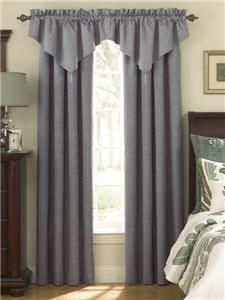 Chenille Thermaback 42x63 Panel Grey Color Blackout
