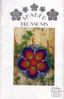 Shaded Blossoms Quilt Pattern by Cheryl Phillips 21 Round or 22 5 Sq 