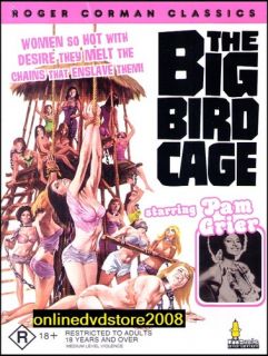 The Big Bird Cage Womens Prison Pam Grier Classic Film DVD New SEALED 
