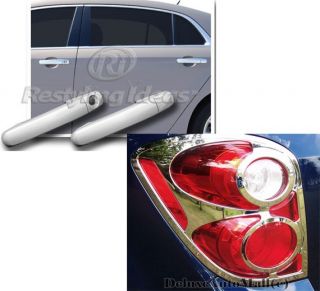 2010 2011 2012 Chevy Equinox Chrome Package Door Handle Covers Tail 