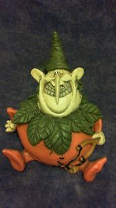   Whimsical Large Vine Troll Figure Unique HTF by P Chiari Italy