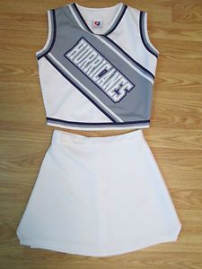 Sweet New Hurricanes Cheerleader Uniform Outfit Cheerleading Costume 