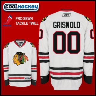Chicago Blackhawks GRISWOLD 00 NHL Reebok Hockey Jersey L (Christmas 