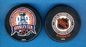 Stanley Cup Championship 2002 Hockey Puck