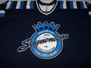 CCM Chicoutimi Sagueneens QMJHL Hockey Air Knit Jersey Mens 2XL XXL 