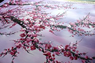 60 Fantasy Zen Cherry Blossom Signed Original Modern Abstract Art Oil 