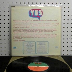 Yes Self Titled s T Debut 1969 Vinyl LP VG Atlantic SD 8243