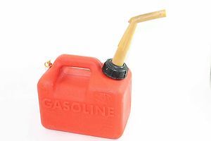 CHILTON P10 1 Gallon 6 Oz PLASTIC GAS CAN * NO SAFETY SPOUT * Gasoline 