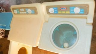   Little Tikes Washer and Dryer Combo with Iron Board Child Size