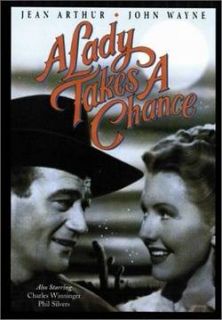 LADY TAKES A CHANCE John Wayne, Jean Arthur DVD New
