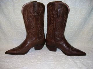 Charlie 1 Horse by Lucchese Brown Western Boots Sz 6 5 B