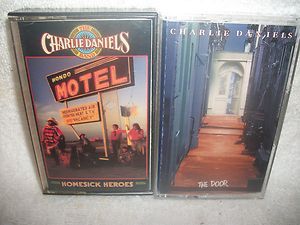 Charlie Daniels Band Two Different Cassette Tapes Music Lot 