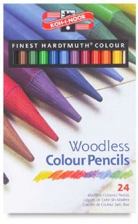 chartpak koh i noor woodless colored pencils for a great alternative 