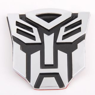   Autobot Logo Emblem 3D Decal Sticker Car Cool Cheap Collectible