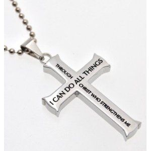 engraving with black filling cross size 1 3 4 x 1 comes with a 24 