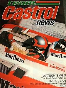 John Watson McLaren M29 Roy Lane Tyrrell 6 Wheeler