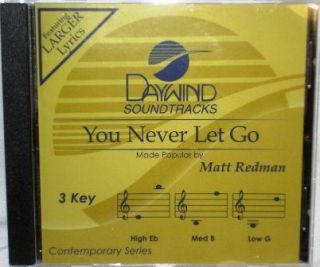Matt Redman You Never Let Go NEW Accompaniment CD