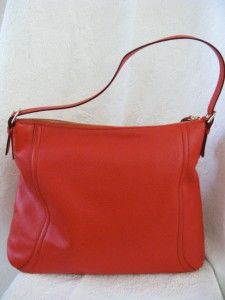 kate spade large red lucia cheltenham hobo bag nwt $ 375